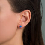 Opal Light Star Earrings– 925 Sterling Silver - Image 2