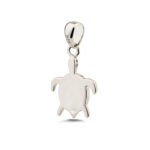 Turtle Opal Pendant with Zircons- 925 Sterling Silver - Image 6