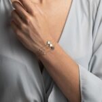 Clover Βραχιόλι με Πέτρες από Χρυσό 9Κ - Image 2