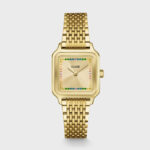 Cluse Gracieuse Petite Ρολόι από Ατσάλι με Πολύχρωμους Λίθους σε Χρυσή Απόχρωση