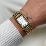 Cluse Gift Box Fluette Mesh White Watch and Double Chain Bracelet Gold Colour (Copy) (Copy) - Image 2