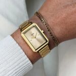 Cluse Gift Box Fluette Mesh White Watch and Double Chain Bracelet Gold Colour (Copy) (Copy) (Copy) - Image 2