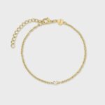 Cluse Gift Box Fluette Mesh White Watch and Double Chain Bracelet Gold Colour (Copy) - Image 6