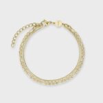 Cluse Gift Box Fluette Mesh White Watch and Double Chain Bracelet Gold Colour (Copy) (Copy) (Copy) - Image 6