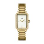 Cluse Gift Box Fluette Mesh White Watch and Double Chain Bracelet Gold Colour (Copy) - Image 9