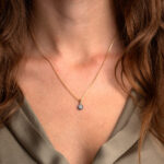 Ματάκι Μενταγιόν Χρυσό 9Κ - Image 2