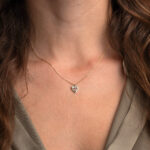 Δύο Καρδιές Χρυσό Κολιέ 9Κ - Image 2