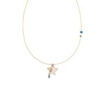 Star Choker Necklace in 925 Sterling Silver