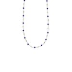 Necklace with Beads in 925 Sterling Silver