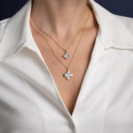 Fildisi Cross Pendant – 14K Gold - Image 2