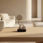 Bronze The Joy of the Ride with Lava Stone Base - Image 2