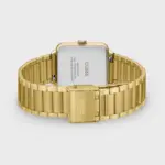 Cluse Gift Box La Tétragone Multifunction Watch Steel Dark Cherry & Bead Bracelet Gold Colour - Image 8