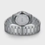Vigoureux Chrono Watch Steel Dark Blue Silver Colour - Image 4