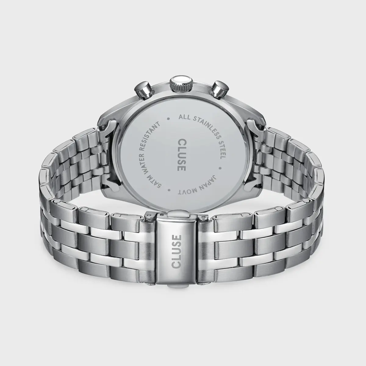 Aravis Dual Timer Watch Steel Blue Silver Colour - Image 4
