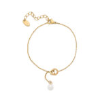 Freshwater Pearl Chain Bracelet – Stainless Steel