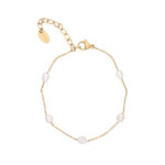 Pearl Bracelet in Stainless Steel