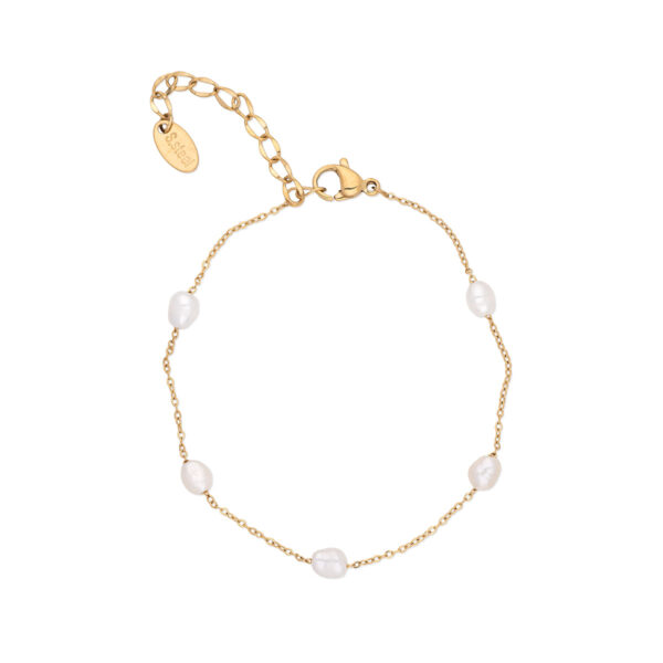 Pearl Bracelet in Stainless Steel