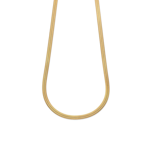 Snake Chain Necklace - Stainless Steel