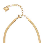 Snake Chain Necklace - Stainless Steel - Image 3