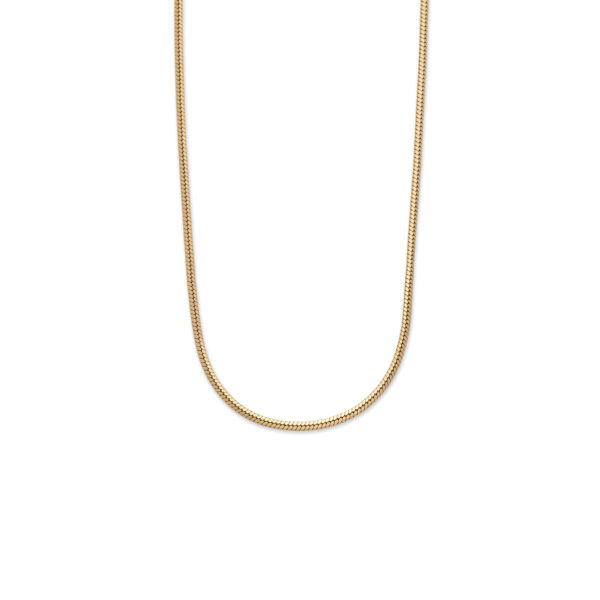 Thin Snake Chain Necklace - Stainless Steel