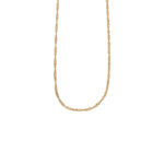 Twisted Chain Necklace in Stainless Steel