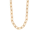 Paperclip Chain Necklace in Stainless Steel
