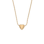 Heart Charm Necklace in Stainless Steel