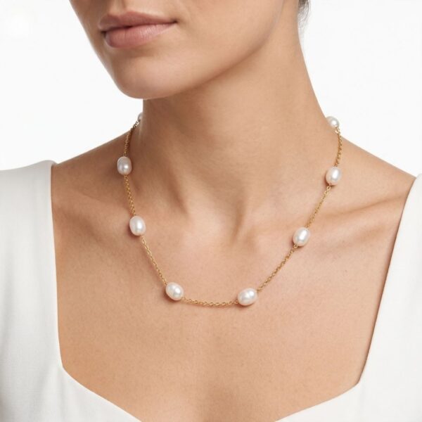 pearl chain necklace