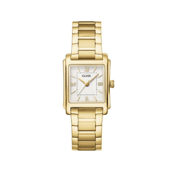 Cluse Anglée Watch Steel White Gold Colour