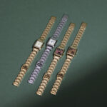 Cluse Gracieuse Mini Watch Mesh Brown Gold Colour