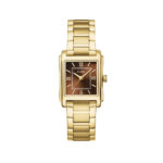 Cluse Gracieuse Mini Watch Mesh Brown Gold Colour