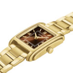 Cluse Gracieuse Mini Watch Mesh Brown Gold Colour